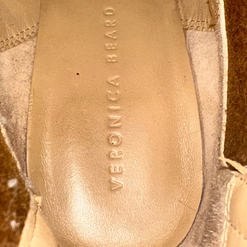 Veronica Beard Carmel suede wedge boots size 10 - Picture 13 of 15